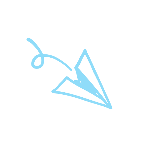 Paper Plane Illustration Icon